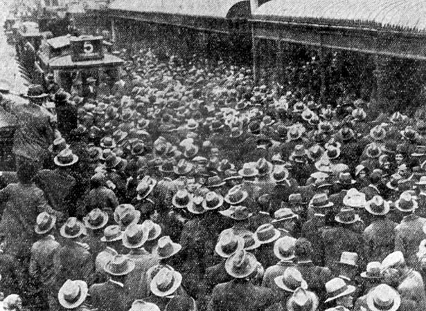 Depression riot in Dunedin, 1932