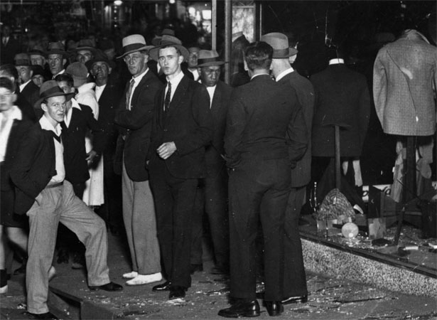 The Queen Street riot, 1932