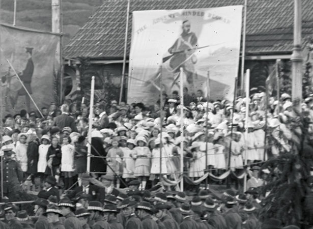 Anzac Day commemoration at Petone, 1916