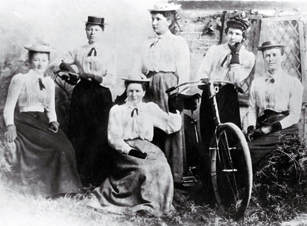 Some members of the Atalanta Club, c. 1892