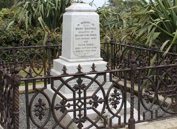 Mary Dobie's grave