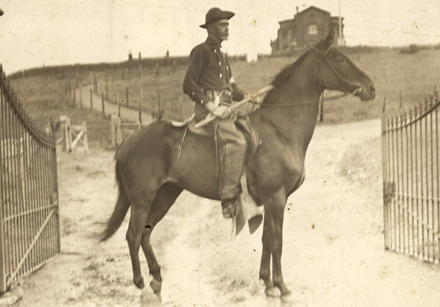 Elsdon Best as a special constable, 1913