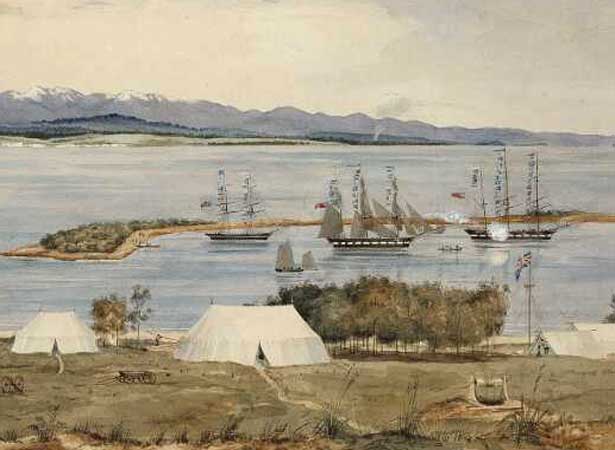 Painting of Nelson, 1841