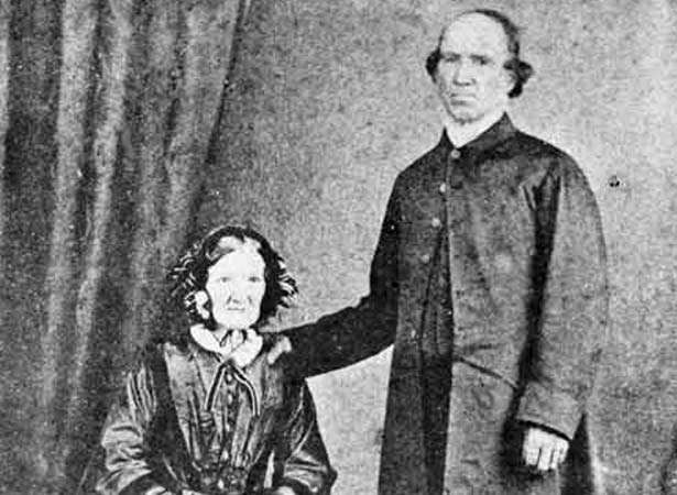 John Whiteley with his wife, Mary Ann