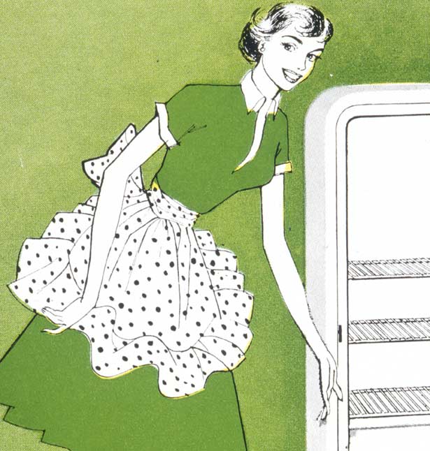 1950s refrigerator advert