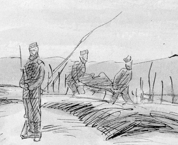 Sketch of Gate Pā