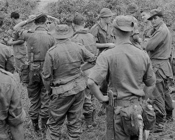 New Zealand Special Air Service soldiers in Malaya