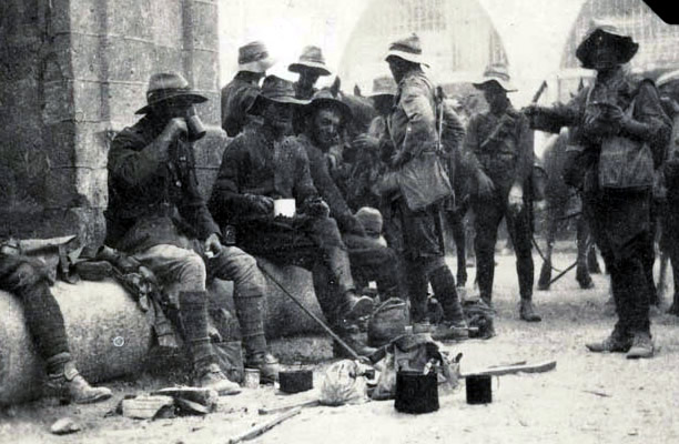 Wellington Mounted Rifles in Jaffa