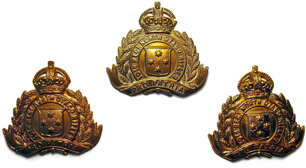 10th (North Otago Company) badges