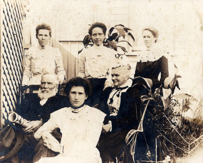 Mary Lamb and family