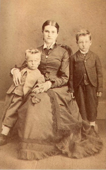 Margaret Darroch and children