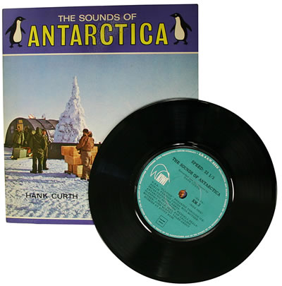 Antarctica sounds album cover and record