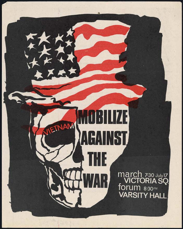 Anti-Vietnam war poster, | NZHistory, online