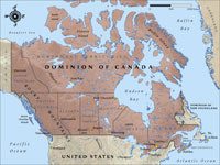 Map of the Dominion of Canada
