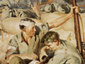 Battle of Chunuk Bair painting