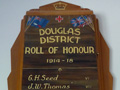 Douglas rolls of honour