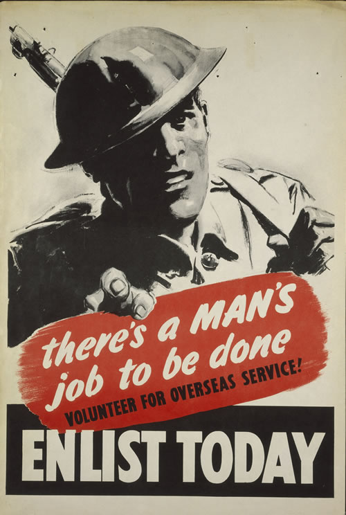 Recruitment poster, 1940 | NZHistory, New Zealand history online