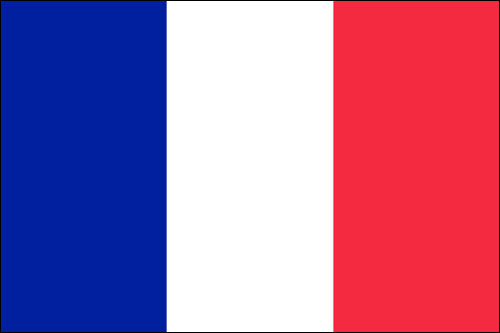 Republic of France flag