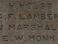 Memorial sign