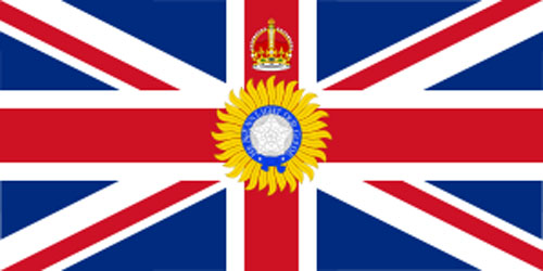 British Indian flag