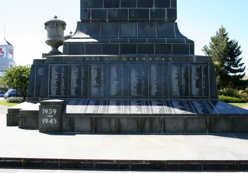 Detail from the memorial