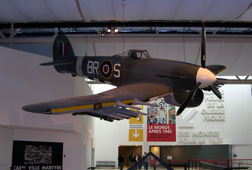 Aeroplane in museum