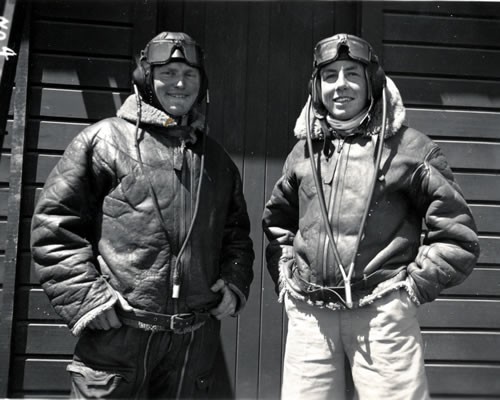 John Morris (right)