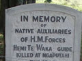 Kainaha NZ Wars memorial
