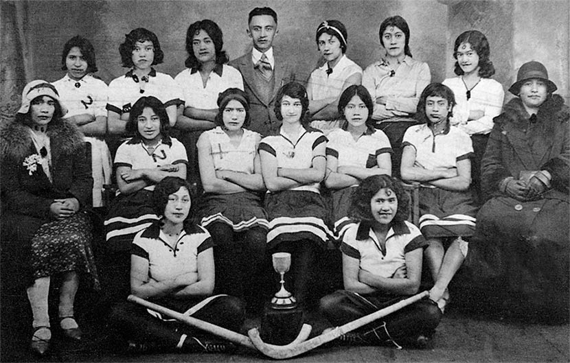 Hockey club members
