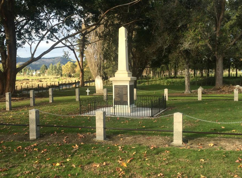 Matawhero NZ Wars memorial