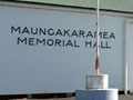 Maungakaramea war memorial