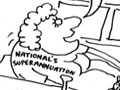 National Superannuation cartoon, 1976
