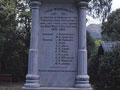 Taneatua war memorial