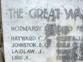Normanby First World War memorial
