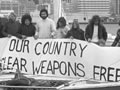 Anti-nuclear demonstrators, 1976