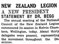 NZ Legion elects new president