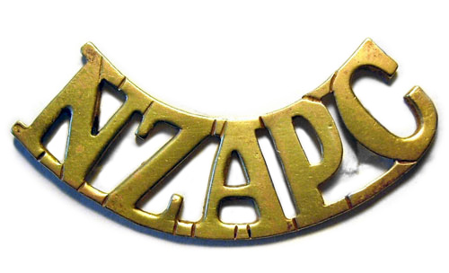 NZ Army Pay Corps shoulder title