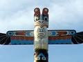 Totem pole memorial to Operation Deep Freeze