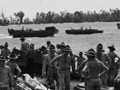 Arriving at Guadalcanal, 1943