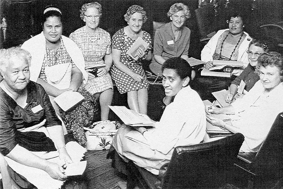 Australasian contingent at the 1966 World Fellowship of Methodist Women conference, London