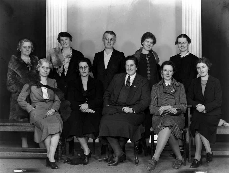 Wellington Soroptimist Club members, 1939