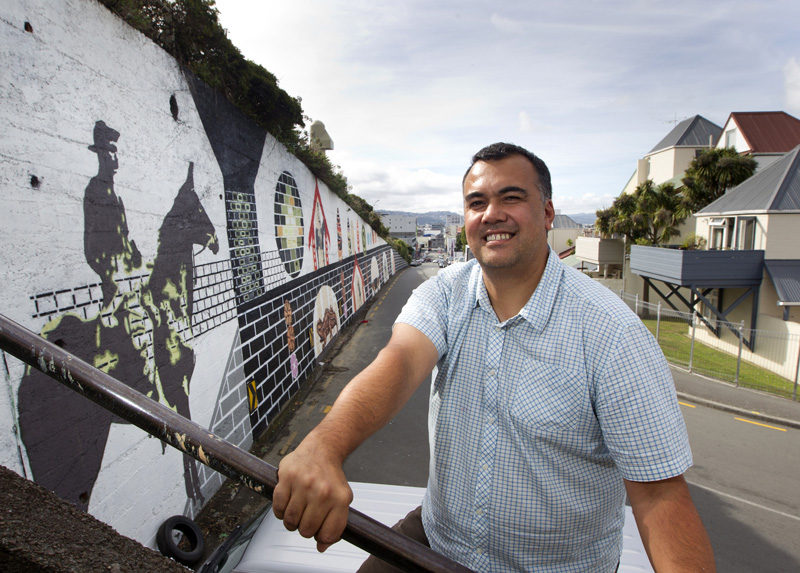 Sheyne Tuffery mural, Mt Cook