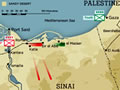 Interactive Sinai Campaign map
