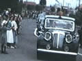 Royal car passes crowd