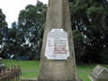 Tauranga 43rd Regiment NZ Wars memorial