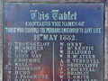 Timaru shipwreck memorial