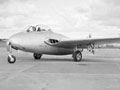 Vampire jet at Ōhakea, 1951