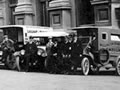 Ambulances outside Wellington Town Hall