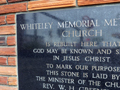 Whiteley Memorial Methodist Church memorials