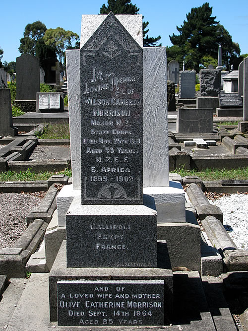 Wilson Cameron's grave